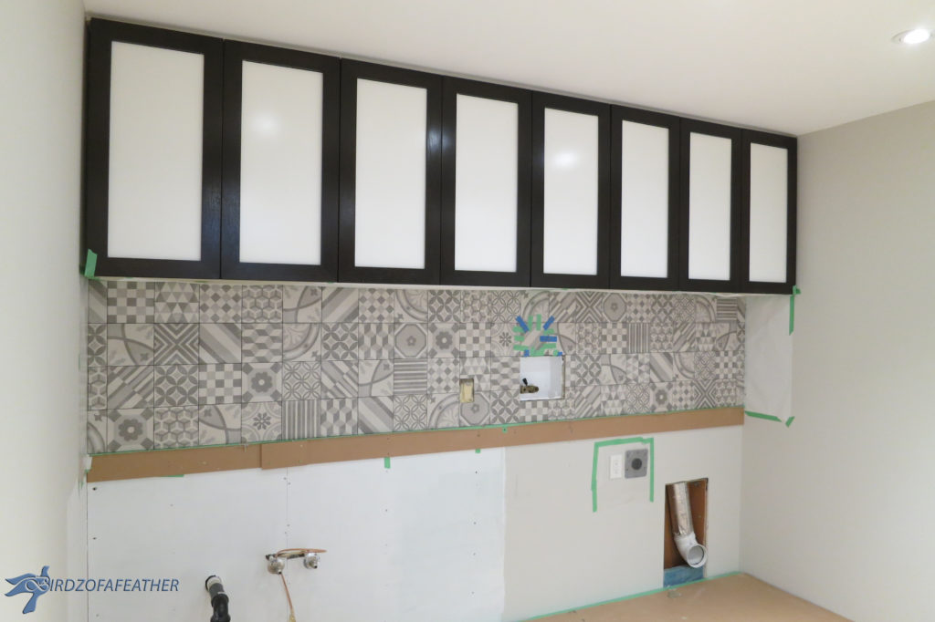 How to Install a Ledger Board Tile a Wall (Pt 1) Birdz of a Feather
