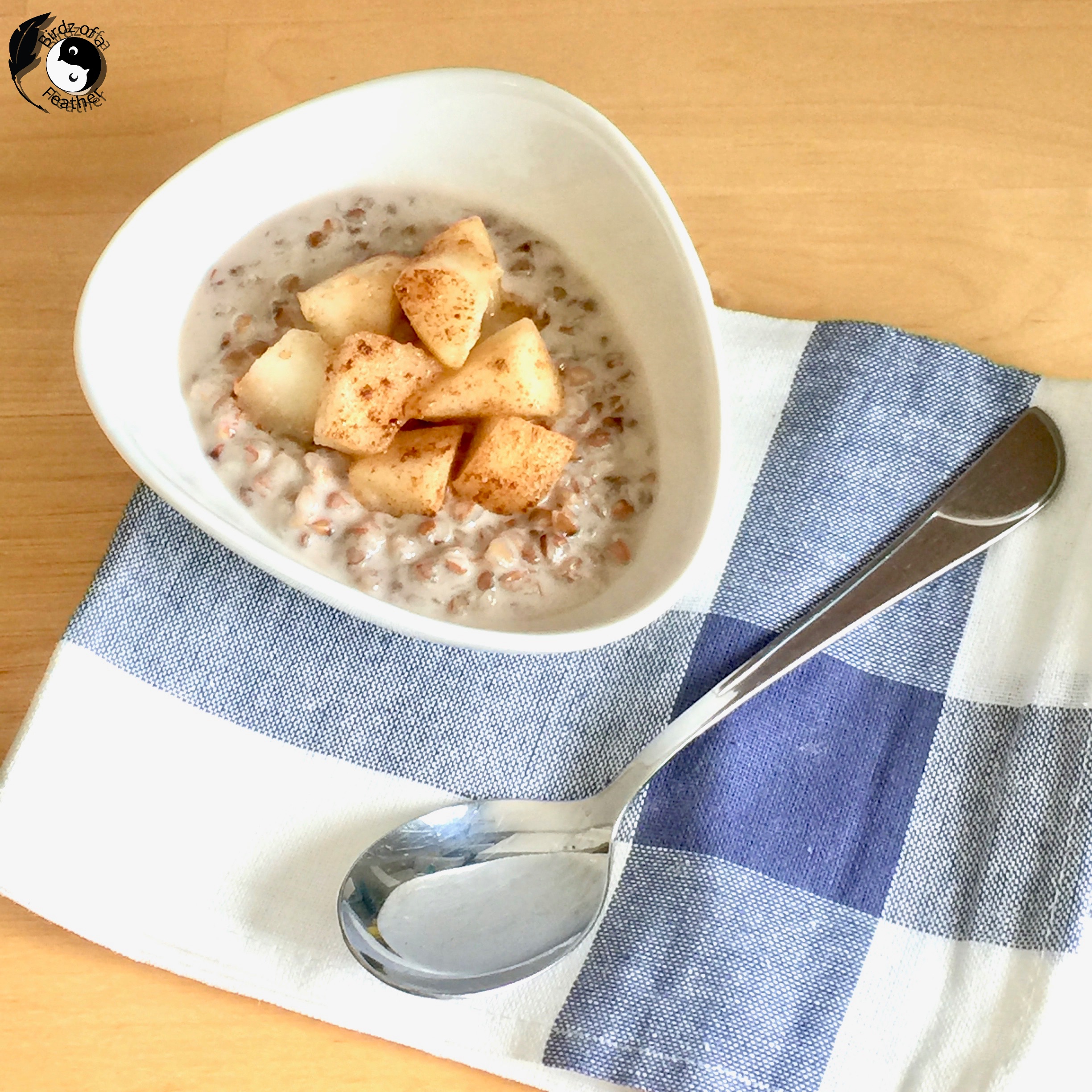 Buckwheat Porridge with Cinnamon and Pear Birdz of a Feather