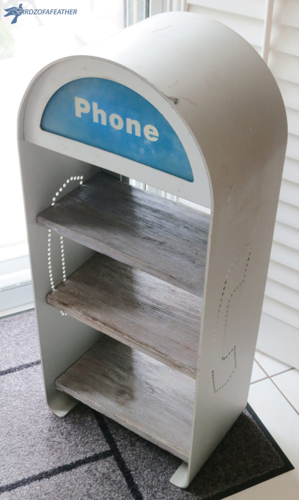 Repurpose a retro phone booth enclosure into a planter |Birdz of a Feather | Phone booth | phone booth vintage | upcycle | repurposed items | faux barn board | barn board projects | |planter | planter ideas | planters | planters diy | planter upcycle | planter upcycle repurposed | planter update | planter upcycle ideas | upcycling | upcycling ideas | upcycled | #upcycle #upcycling