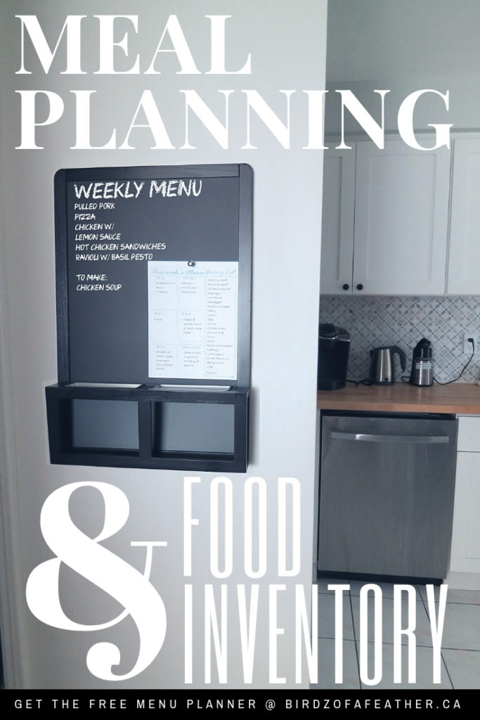 How to meal plan to prevent food waste | Birdz of a Feather | meal planning | meal planning printable | printable | menu planning | menu planning printable | sustainable ideas | sustainable living | sustainable living products | sustainable living tips | sustainable living kitchen | sustainable living projects | sustainable living small spaces | sustainable living inspiration | birdzofafeather.ca #sustainable #sustainability #sustainableliving #menuplanning #menuplanner #mealplanning