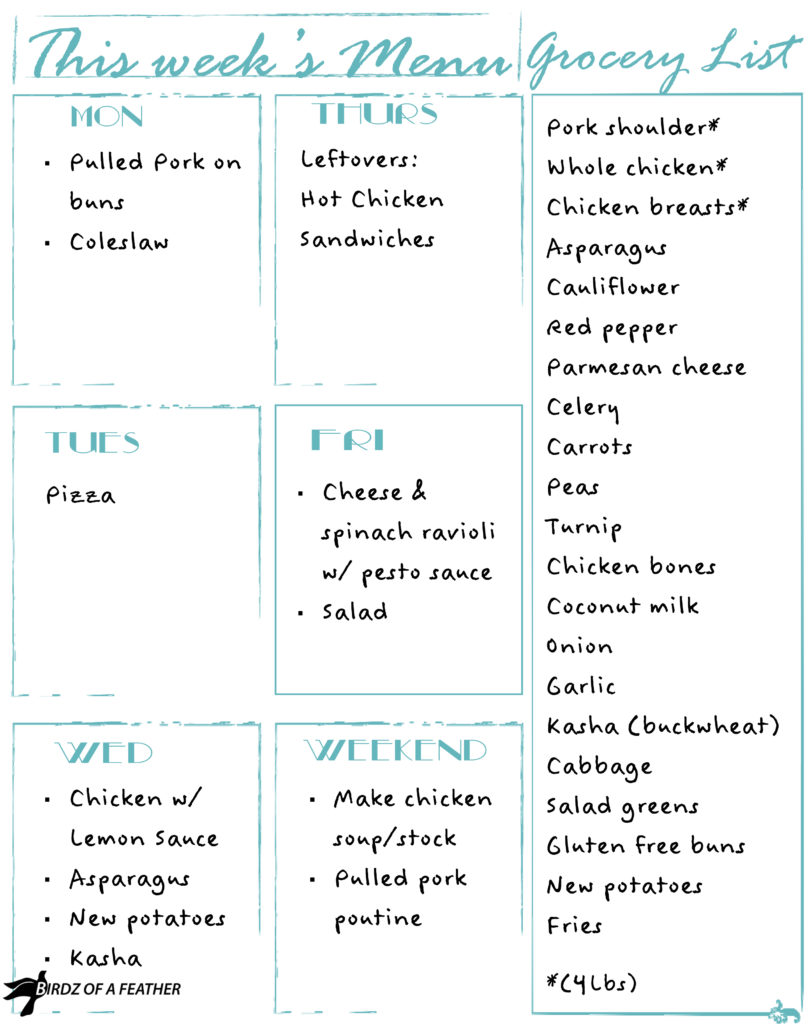 How to meal plan to prevent food waste | Birdz of a Feather | meal planning | meal planning printable | printable | menu planning | menu planning printable | sustainable ideas | sustainable living | sustainable living products | sustainable living tips | sustainable living kitchen | sustainable living projects | sustainable living small spaces | sustainable living inspiration | birdzofafeather.ca #sustainable #sustainability #sustainableliving #menuplanning #menuplanner #mealplanning