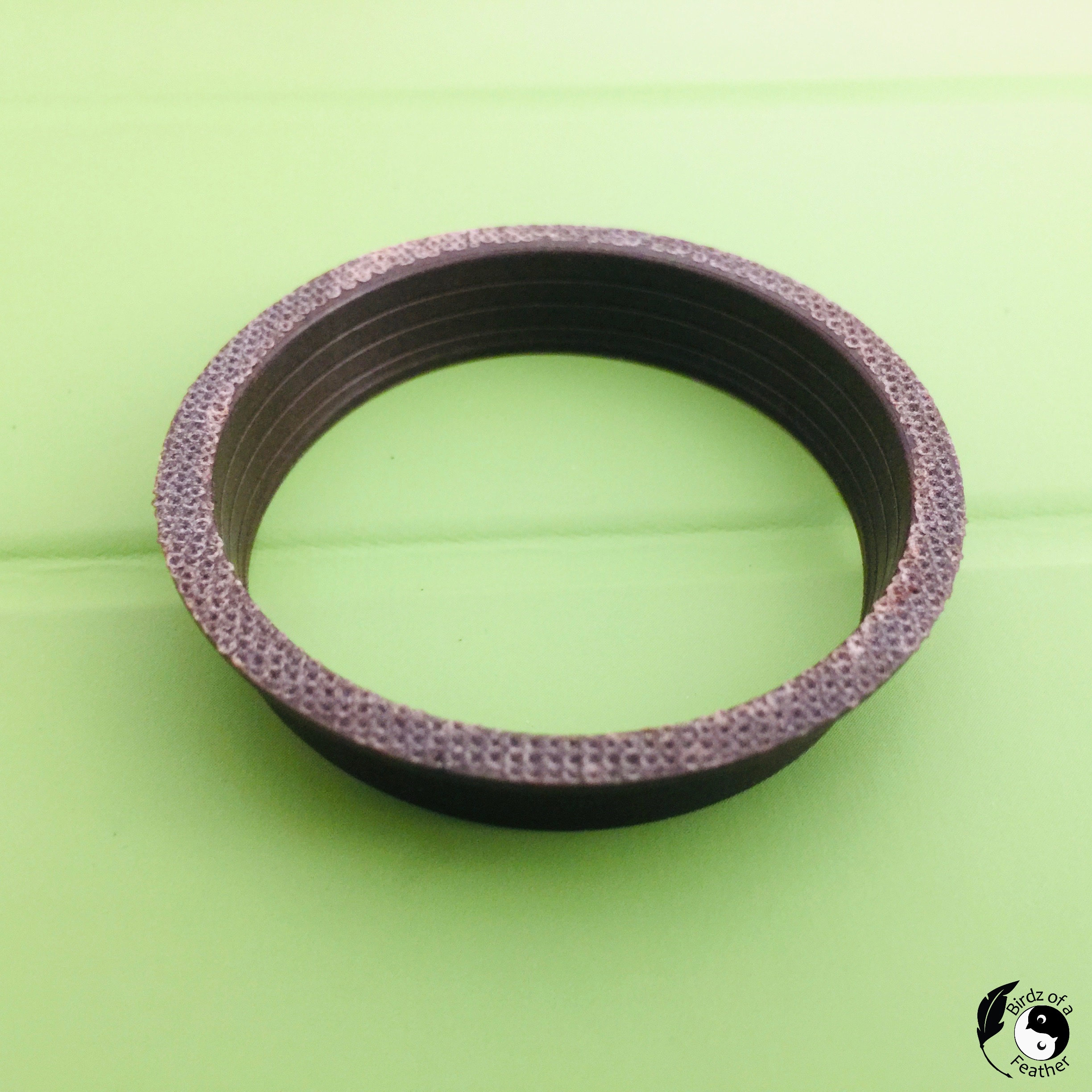 K-cup ring - waste plastic for Crochet coral reef