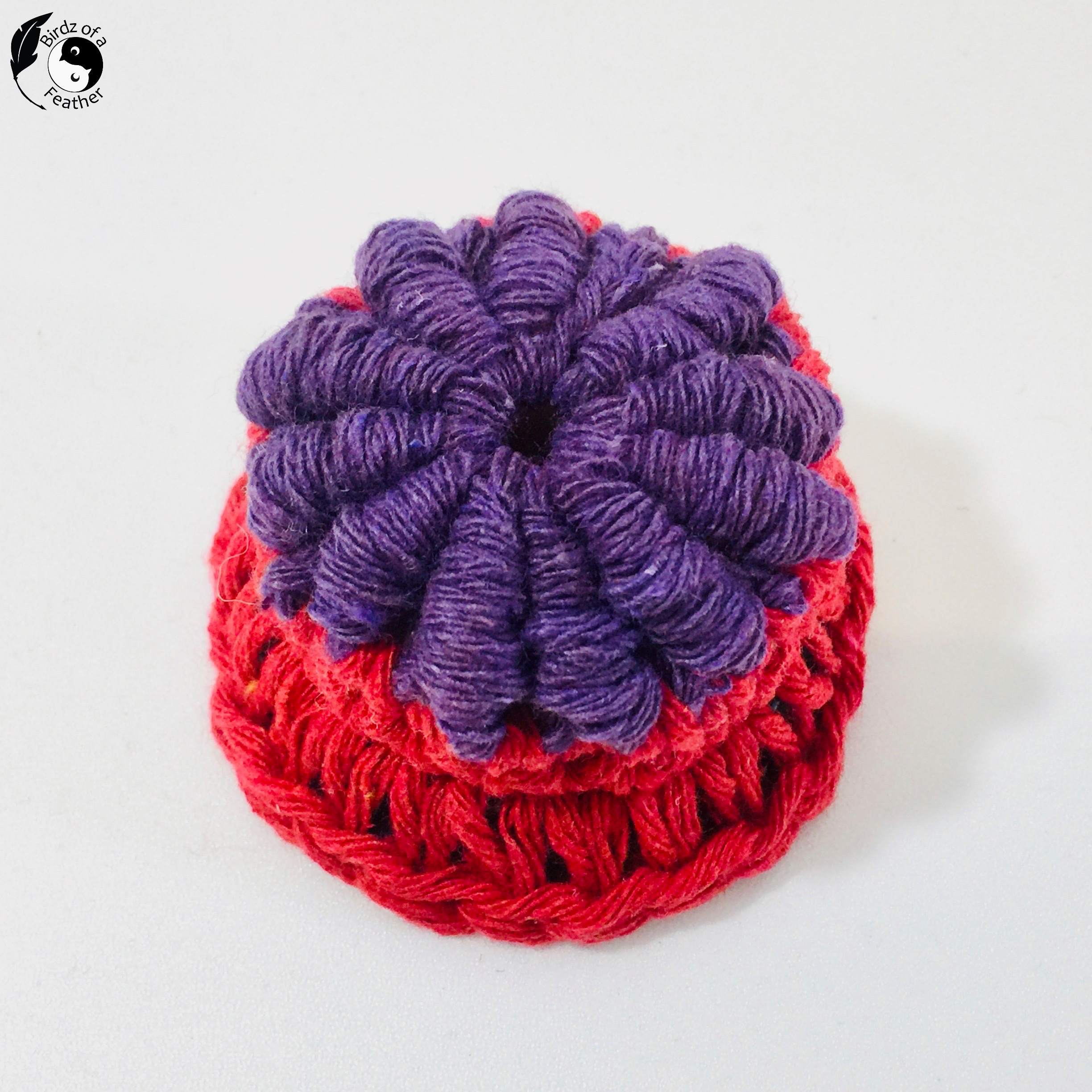 Crochet coral reef sea urchin