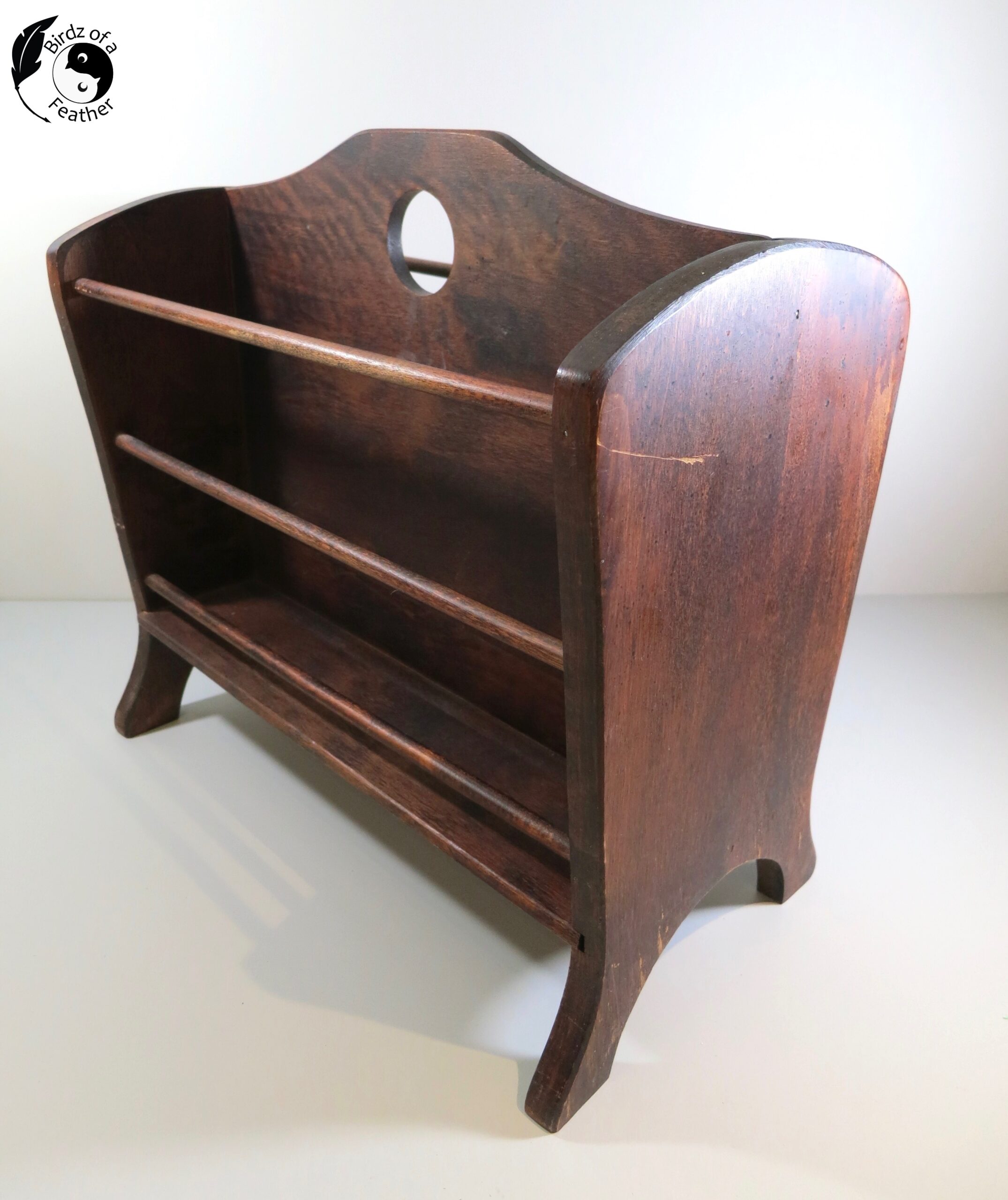 Our first top 10 year in review project; a wooden magazine holder