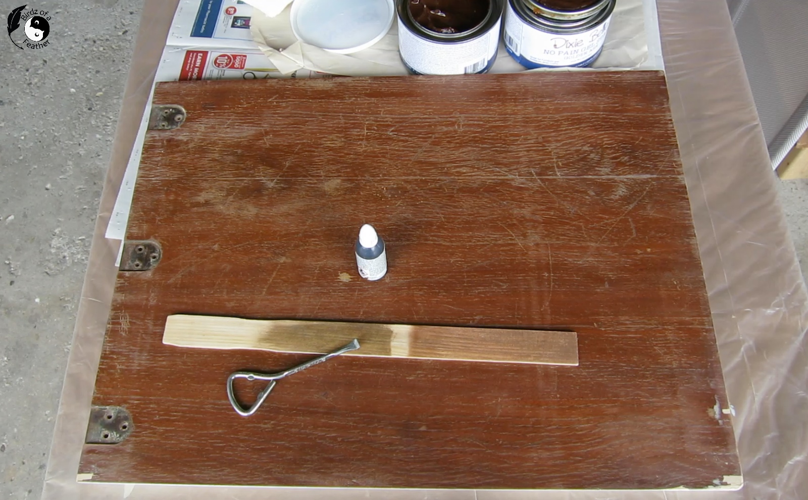 Before How to Change Stain Color