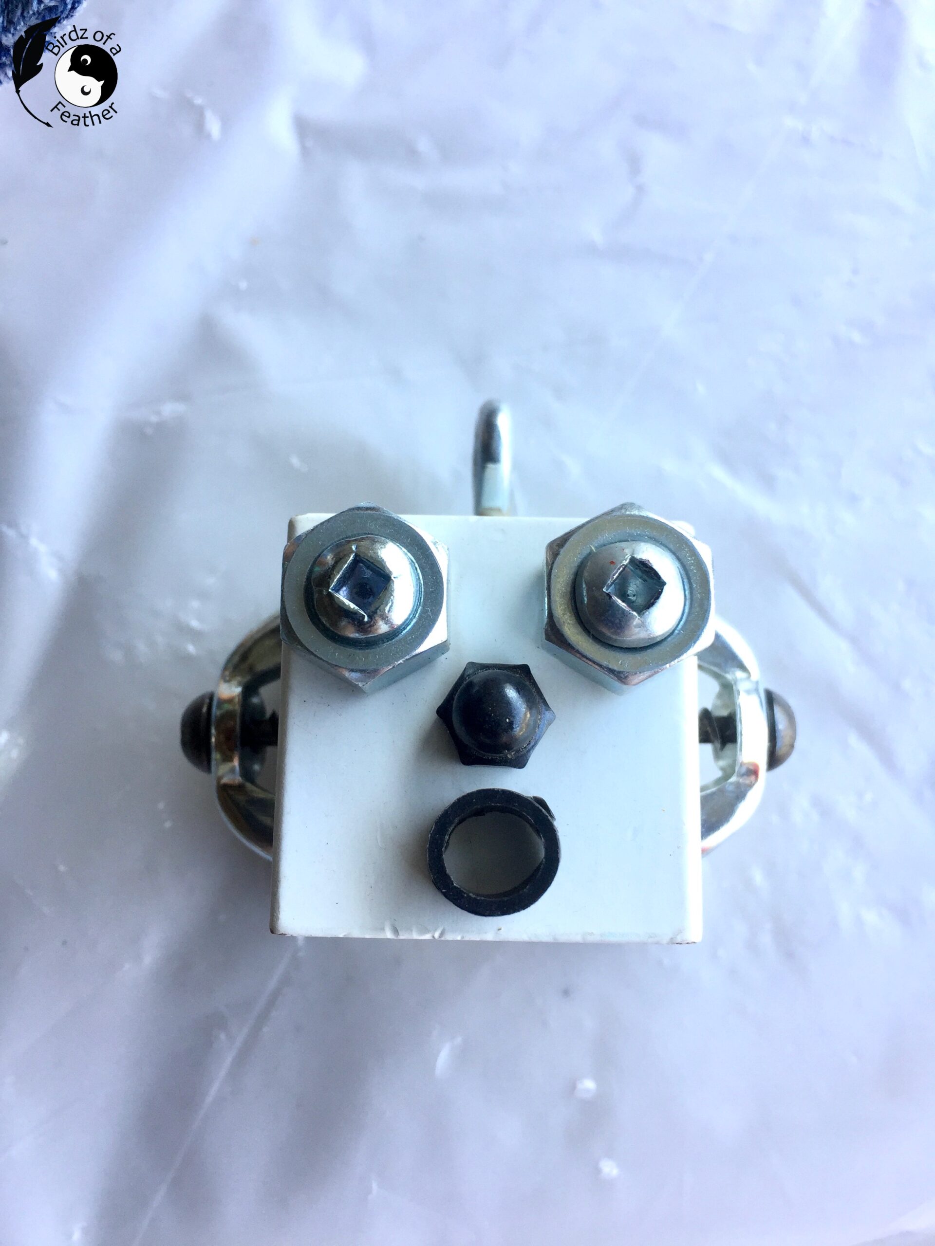 Scrap robot head