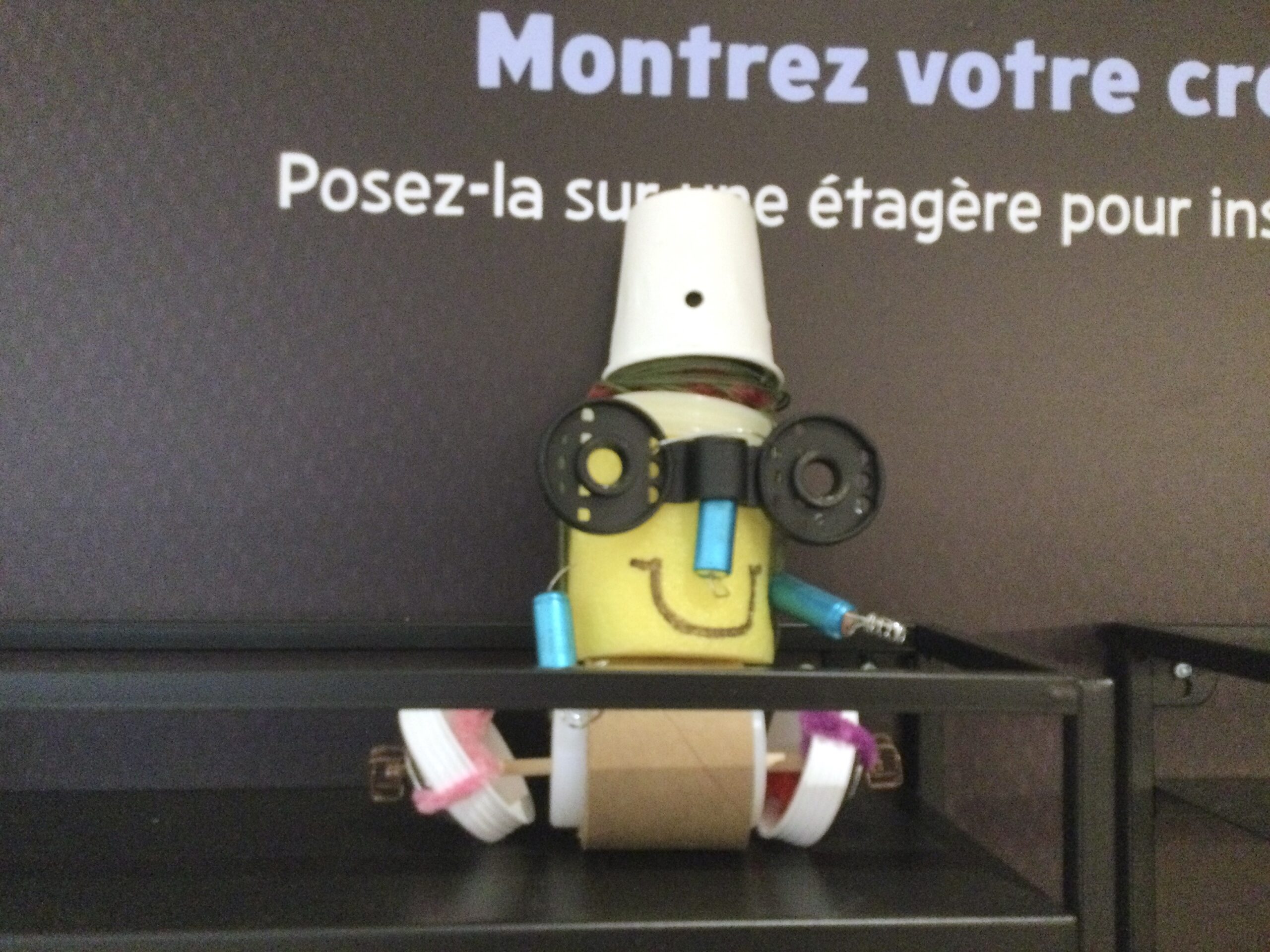 Scrap robot make at the Ontario Science Centre