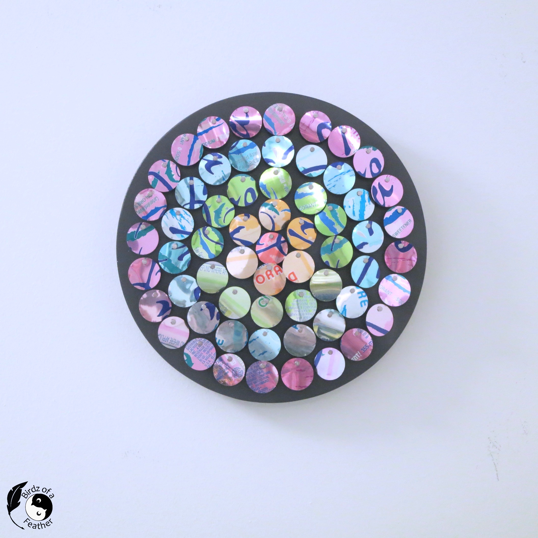 Aluminum Can Art Birdz of a Feather