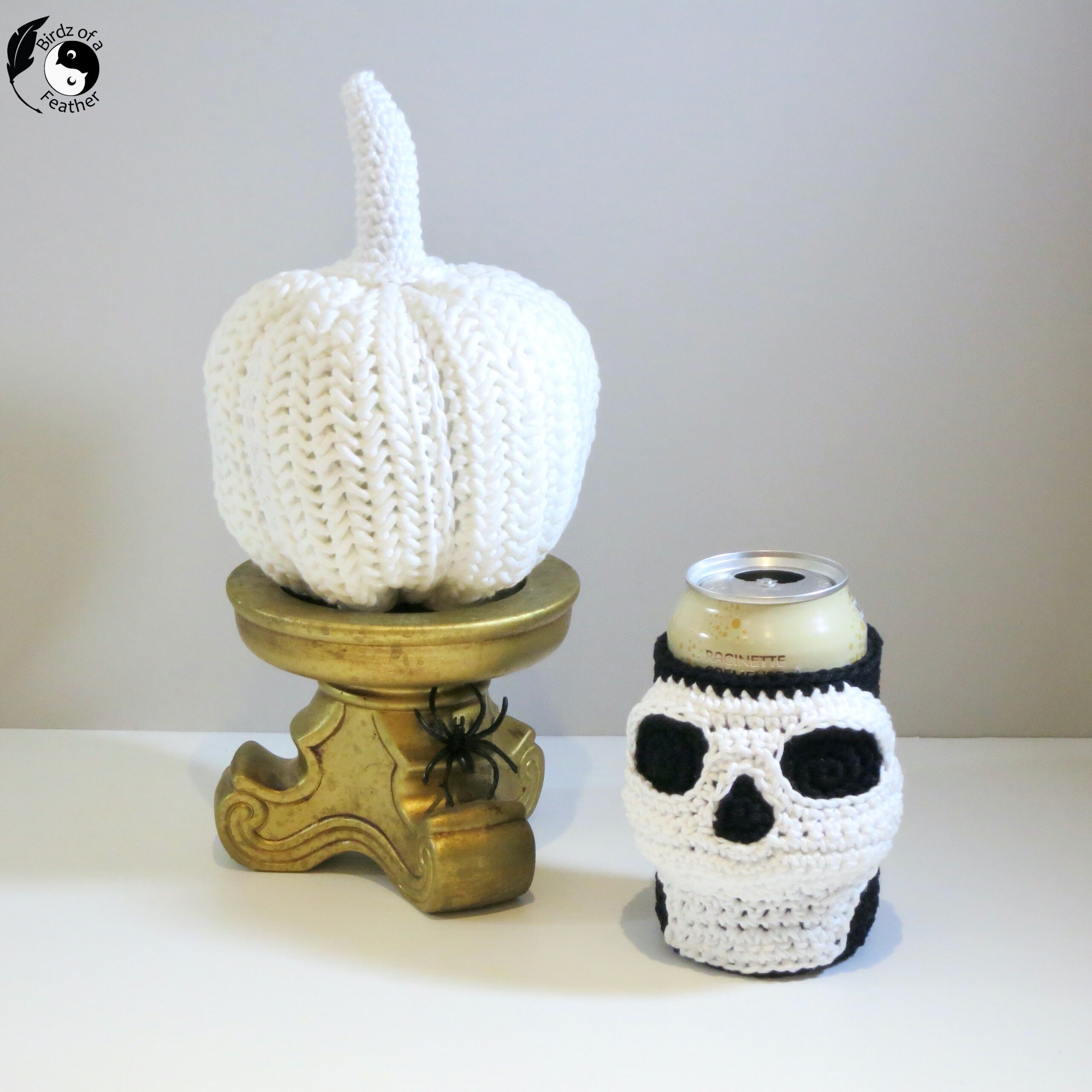 Crochet Can Cozy - Halloween Edition! - Birdz of a Feather
